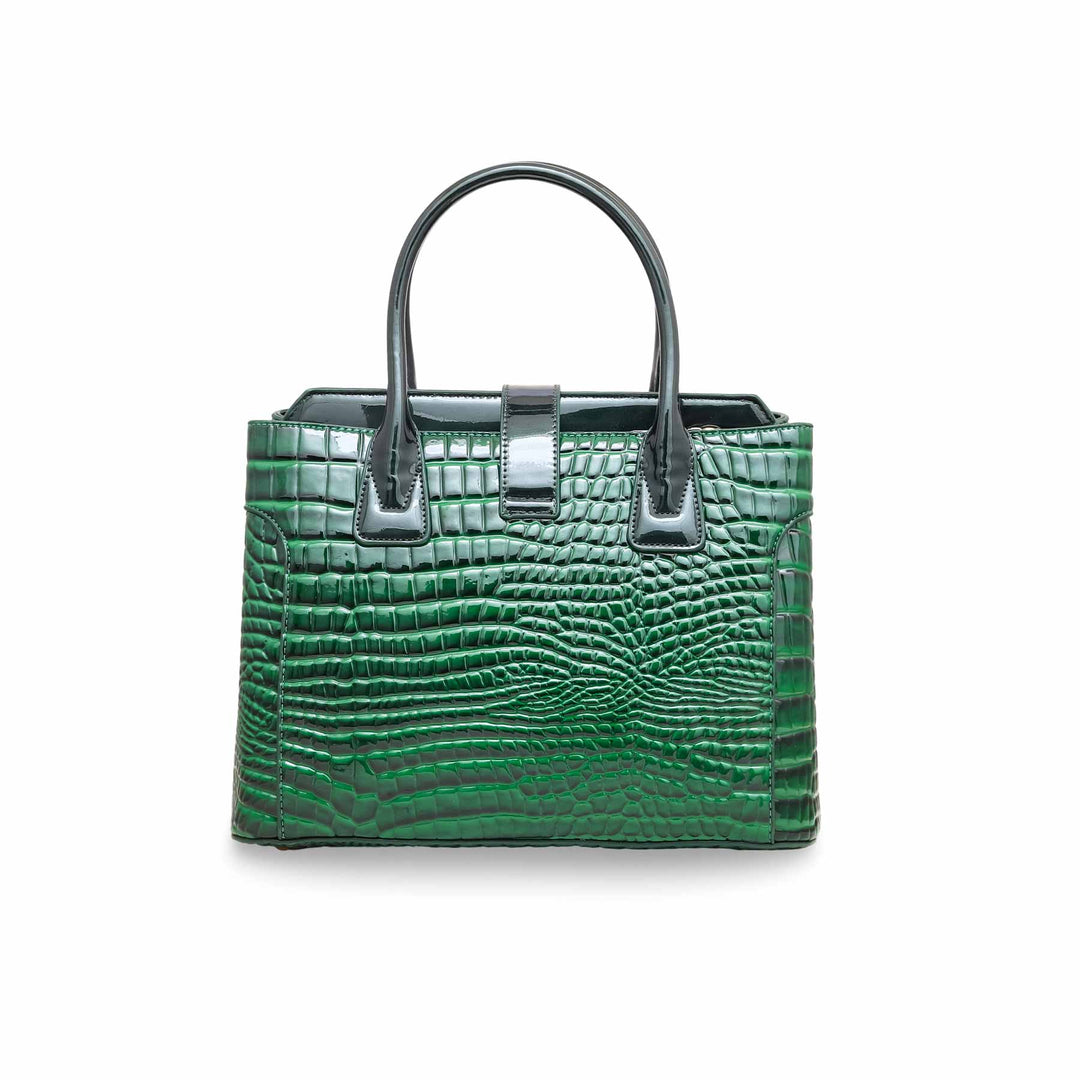 Green Formal Hand Bag P36125