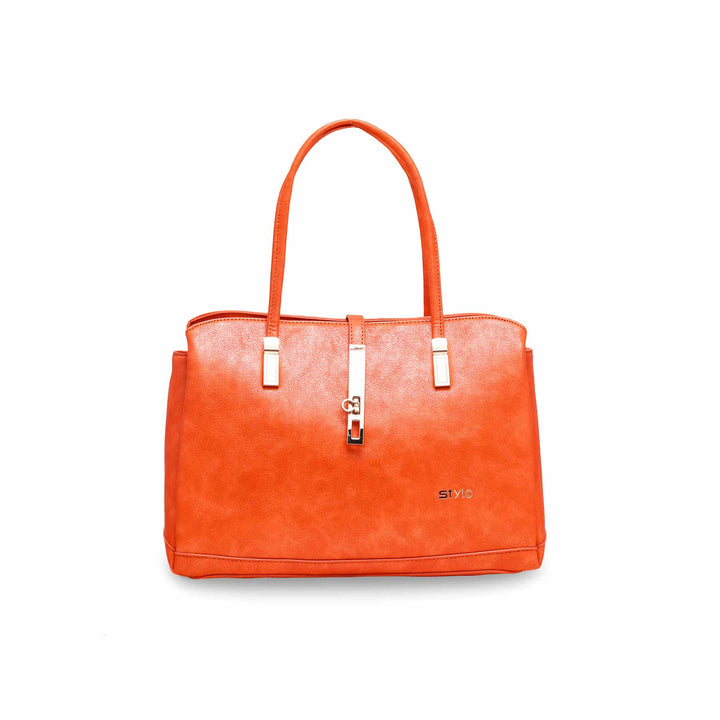 Orange Formal Hand Bag P36130