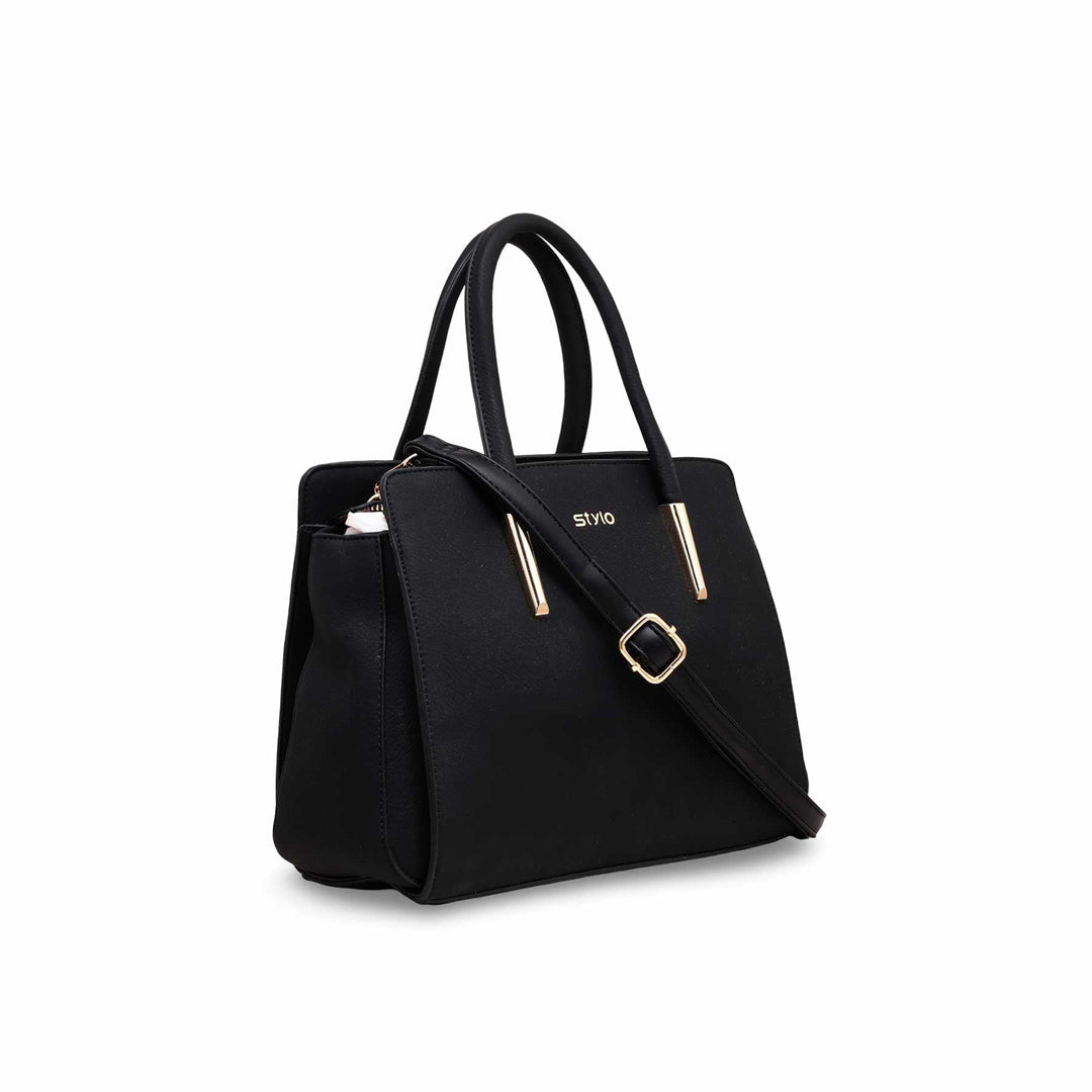 Black Formal Hand Bag P36131