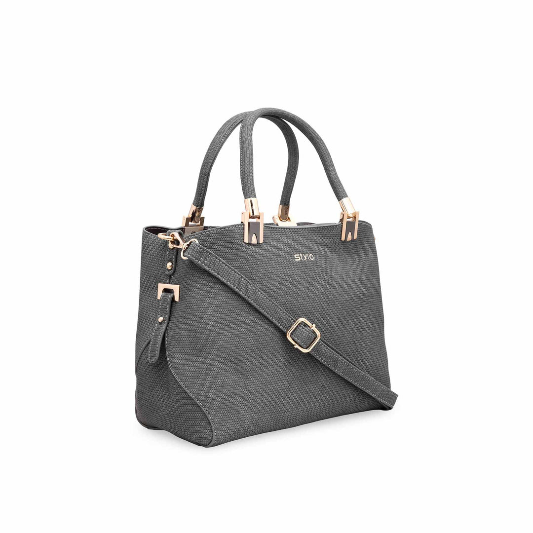 Grey Formal Handbag for Women P36135