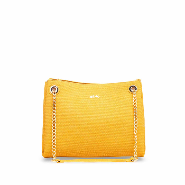 Mustard Formal Hand Bag P36136