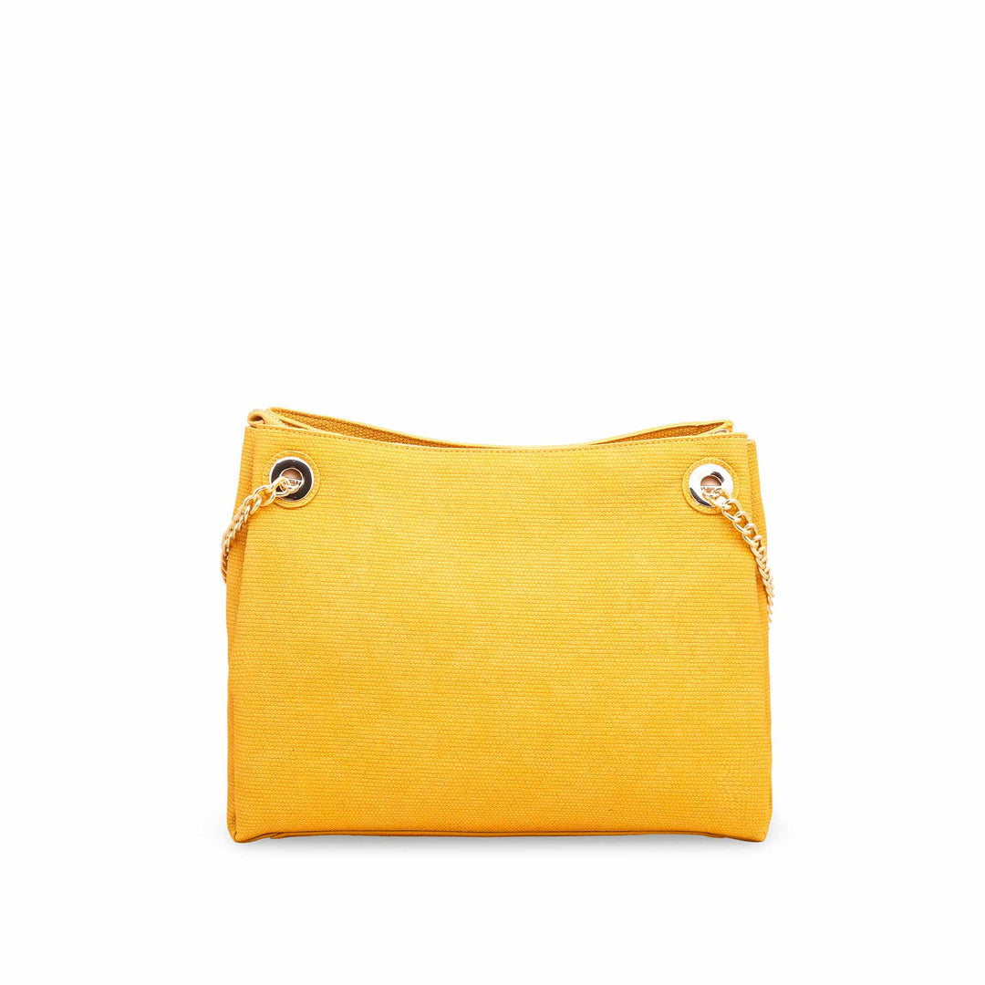 Mustard Formal Hand Bag P36136