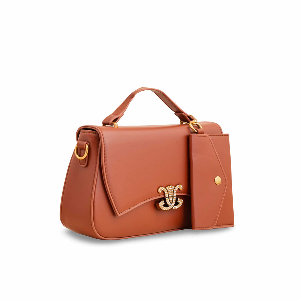 Red Formal Shoulder Bag For Ladies P36140