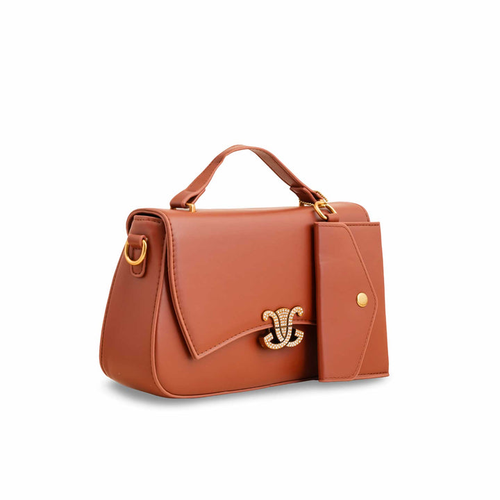 Red Formal Shoulder Bag For Ladies P36140