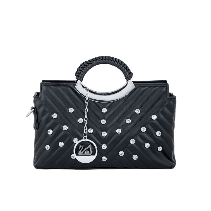 Black Formal Hand Bag P36161
