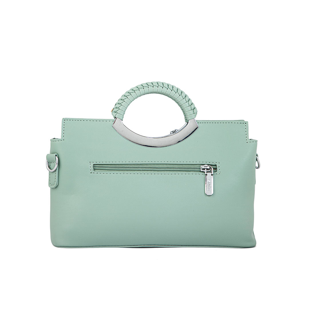 Green Formal Hand Bag P36161