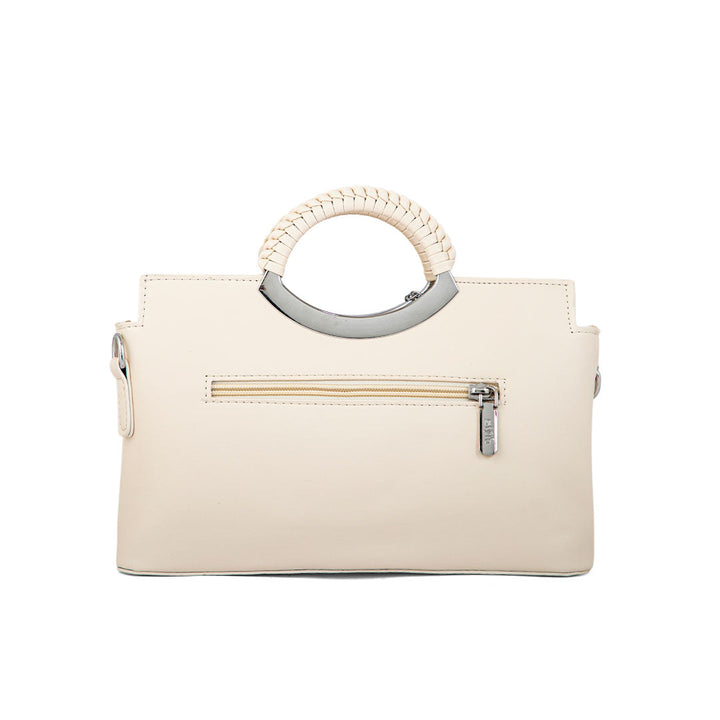 Beige Formal Hand Bag P36161