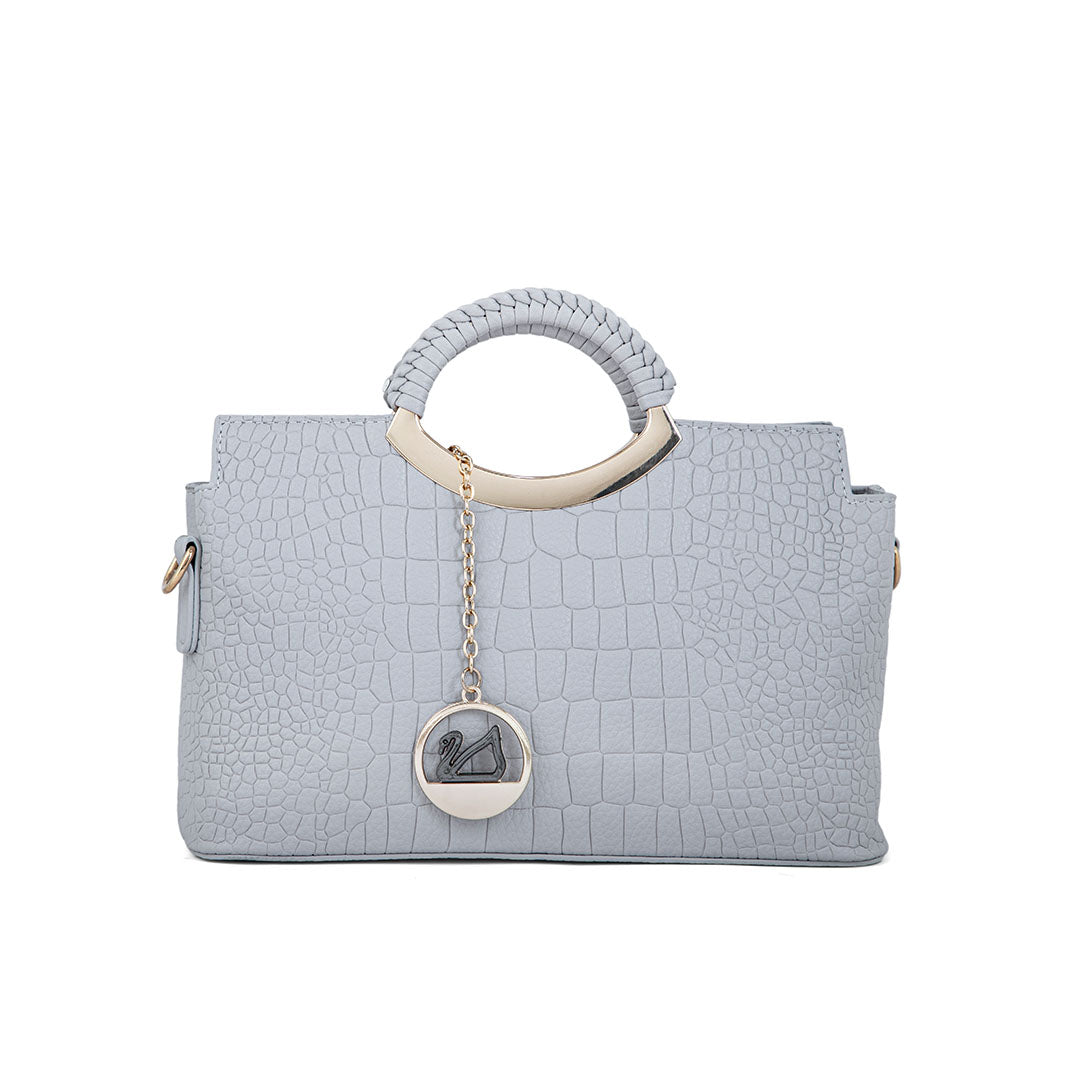 Grey Formal Hand Bag For Women P36163