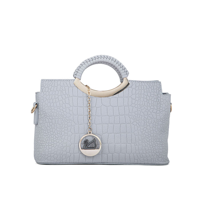 Grey Formal Hand Bag For Women P36163