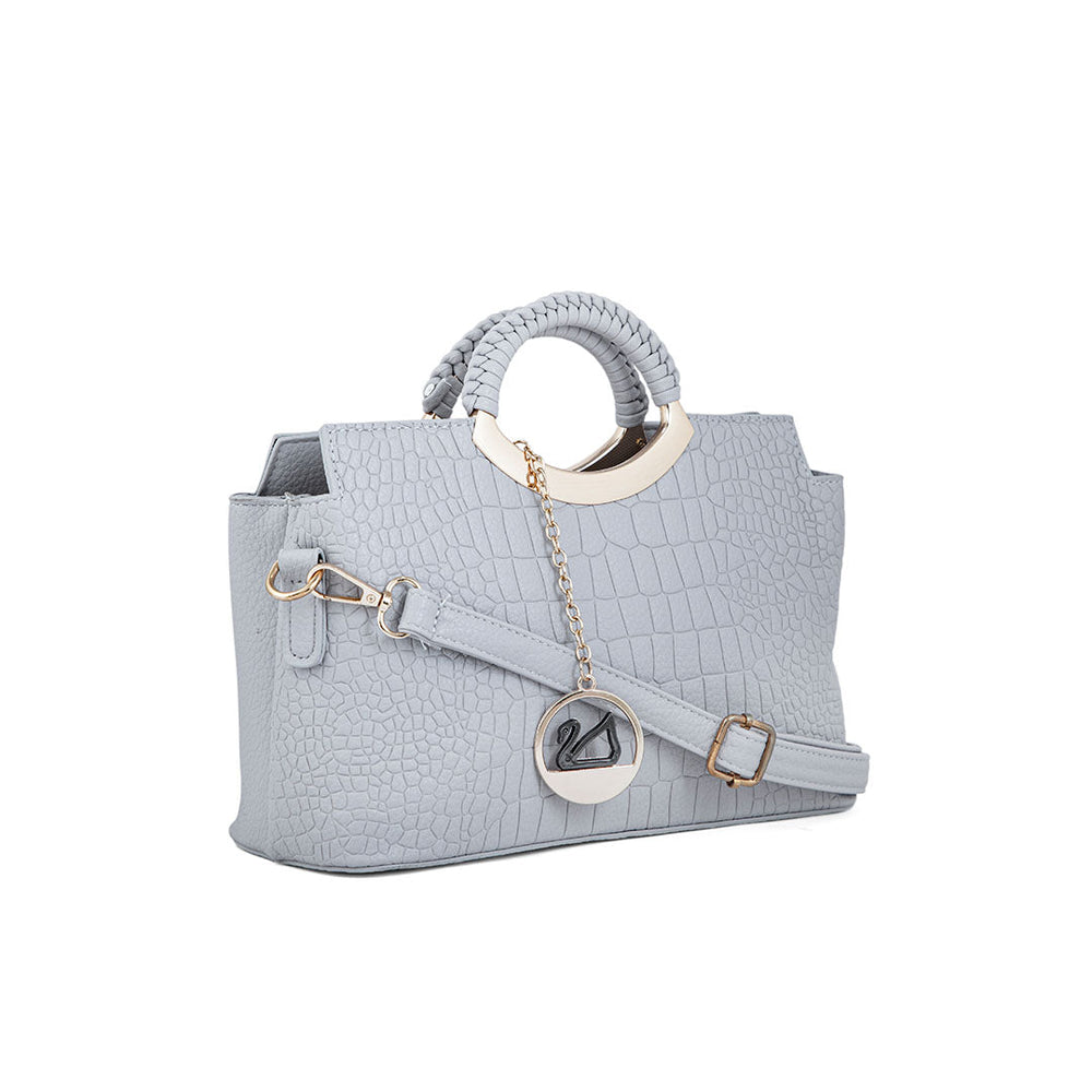 Grey Formal Hand Bag For Women P36163