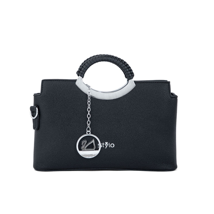 Black Formal Hand Bag P36165