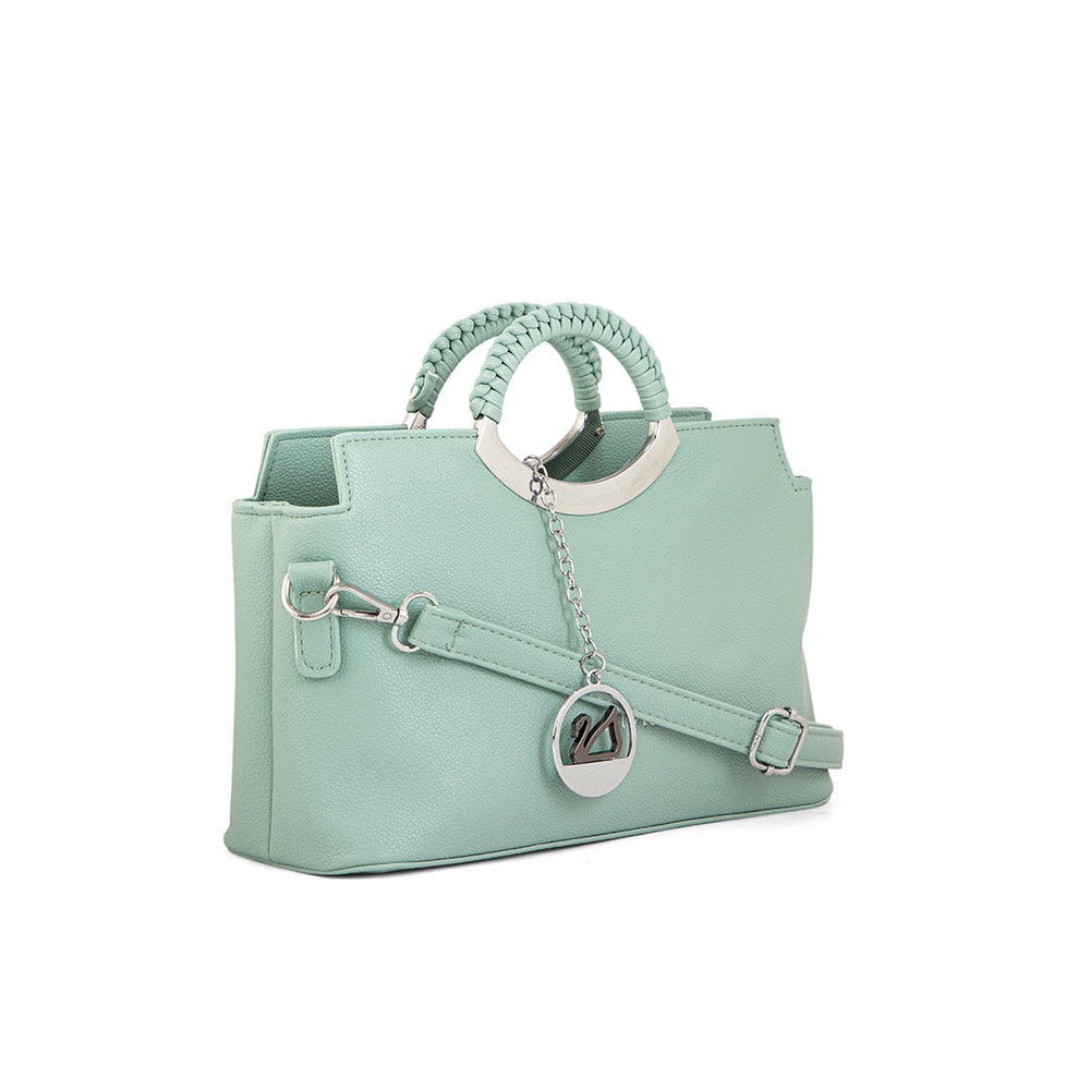 Green Formal Hand Bag P36165