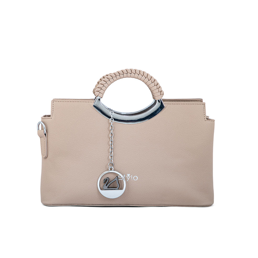 Khaki Formal Hand Bag P36165