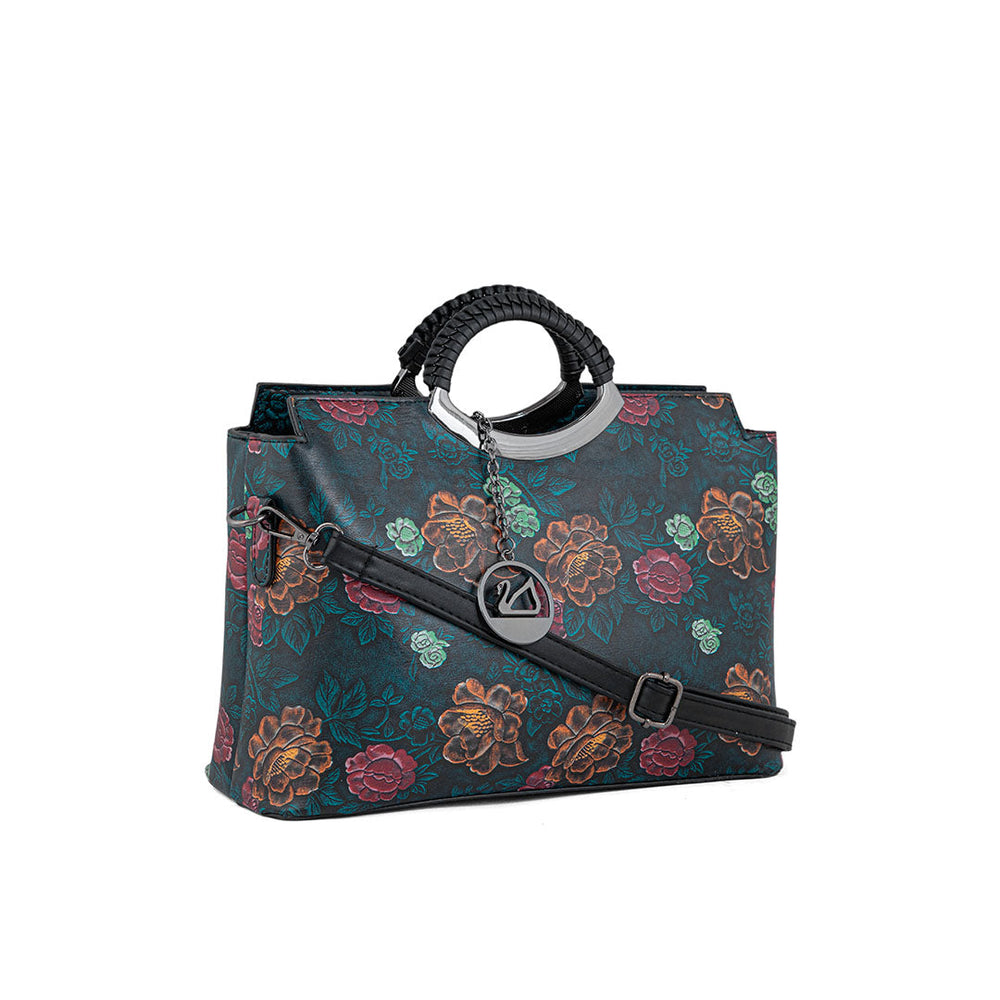 Green Formal Hand Bag P36169