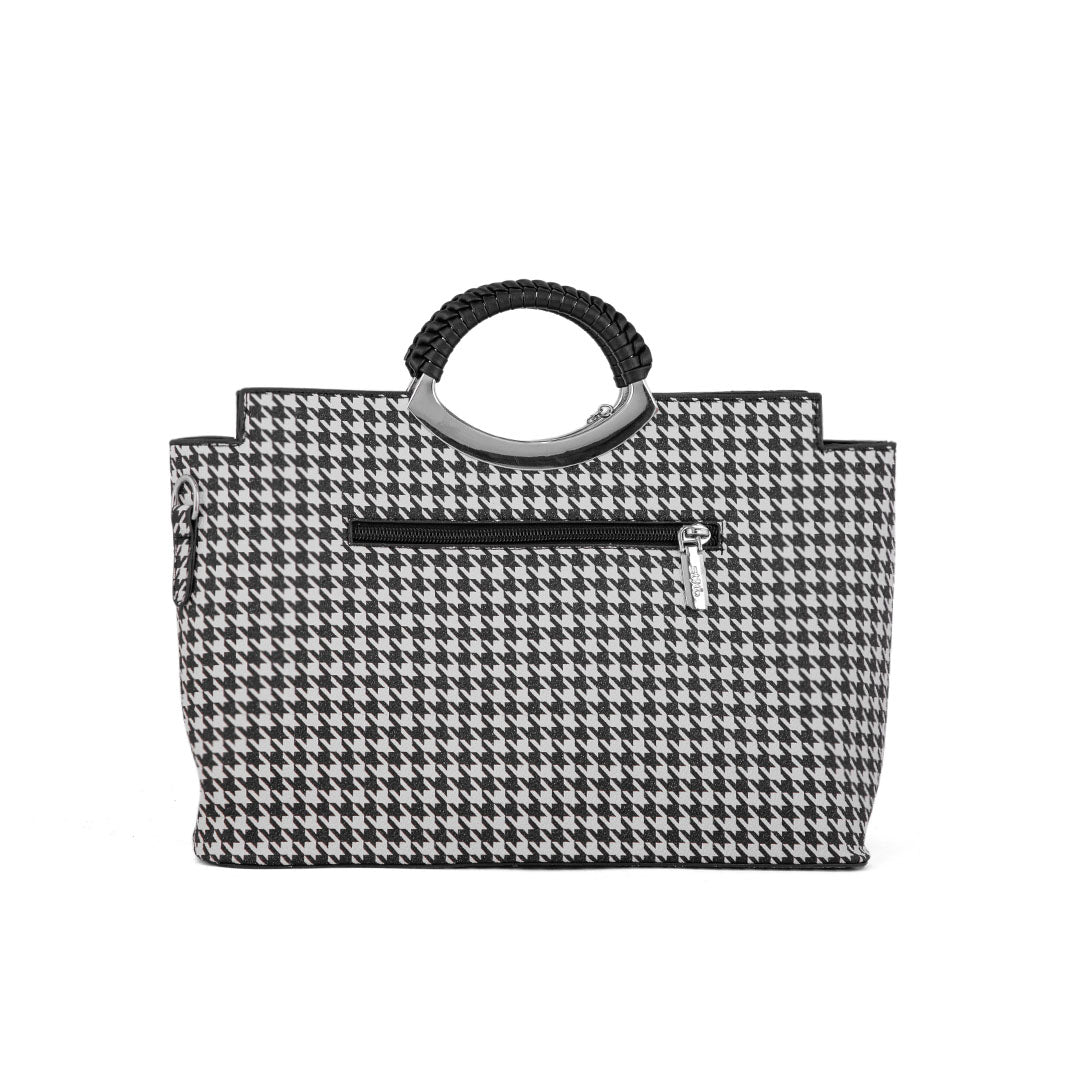 White Formal Hand Bag P36171