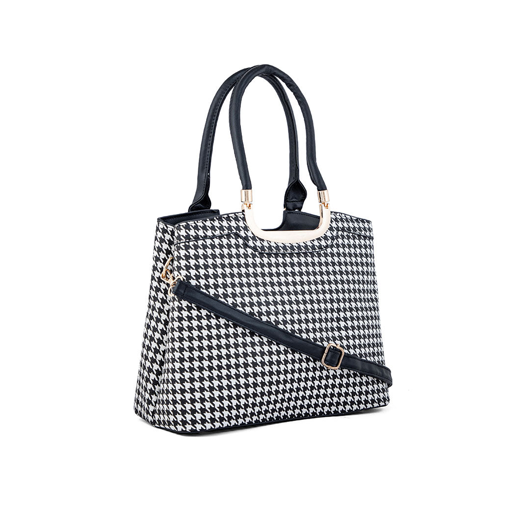 White Formal Hand Bag P36173