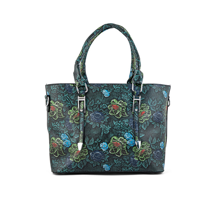 Green Women Formal Shoulder Bag P36180