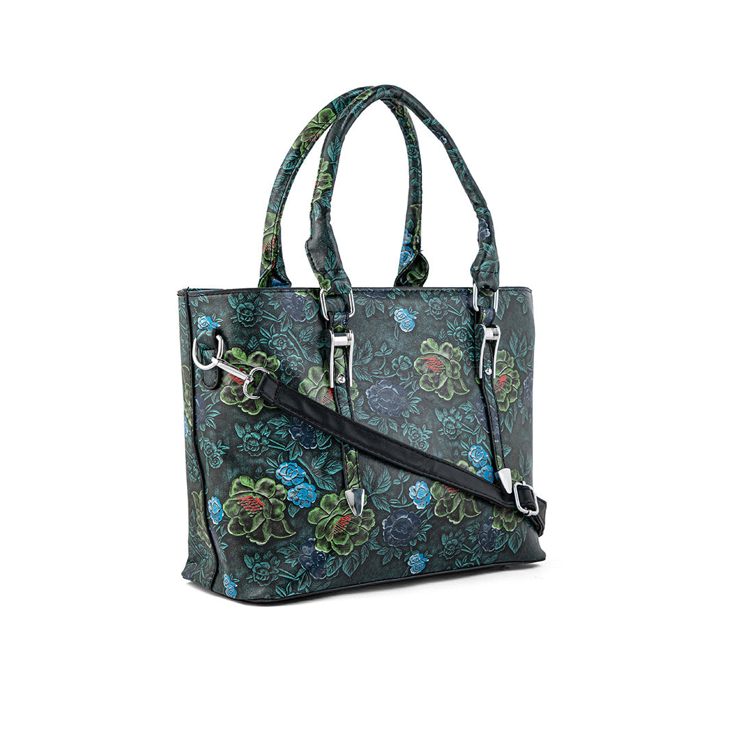 Green Women Formal Shoulder Bag P36180