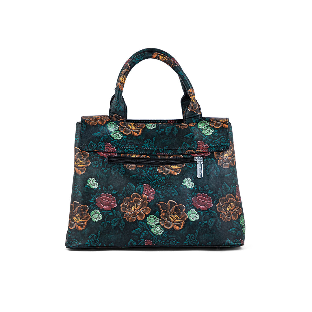 Green Formal Hand Bag P36181