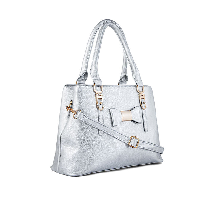 Silver Formal Hand Bag P36184
