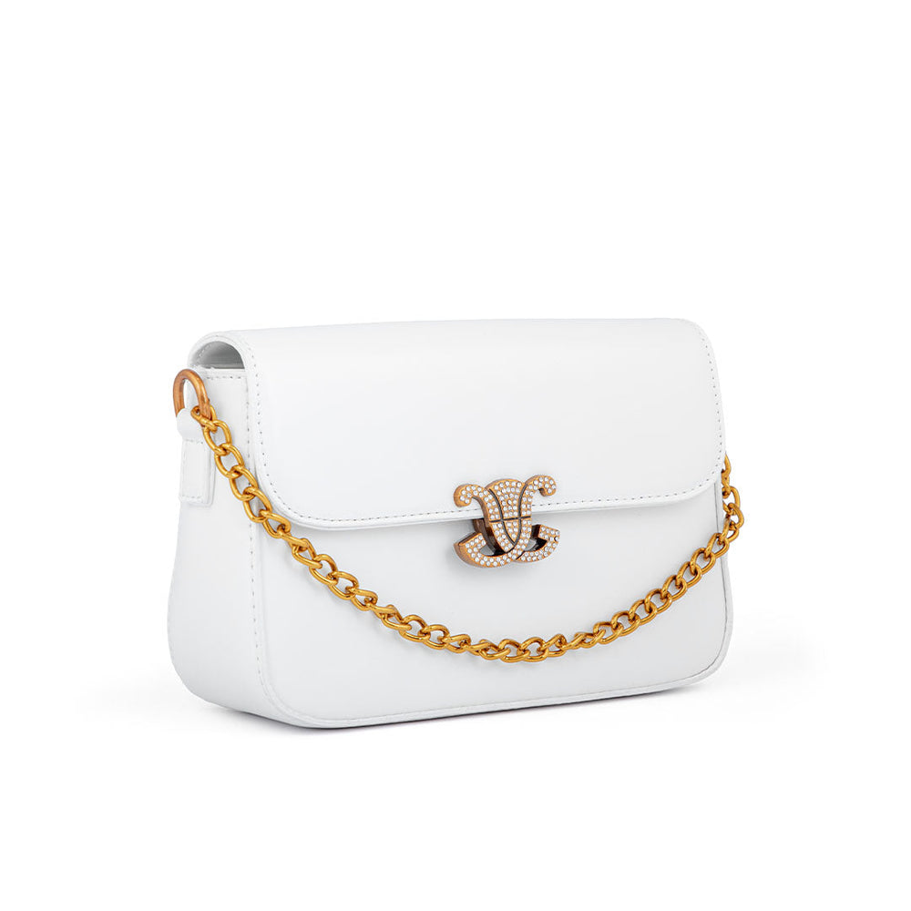 White Formal Pouch P36216
