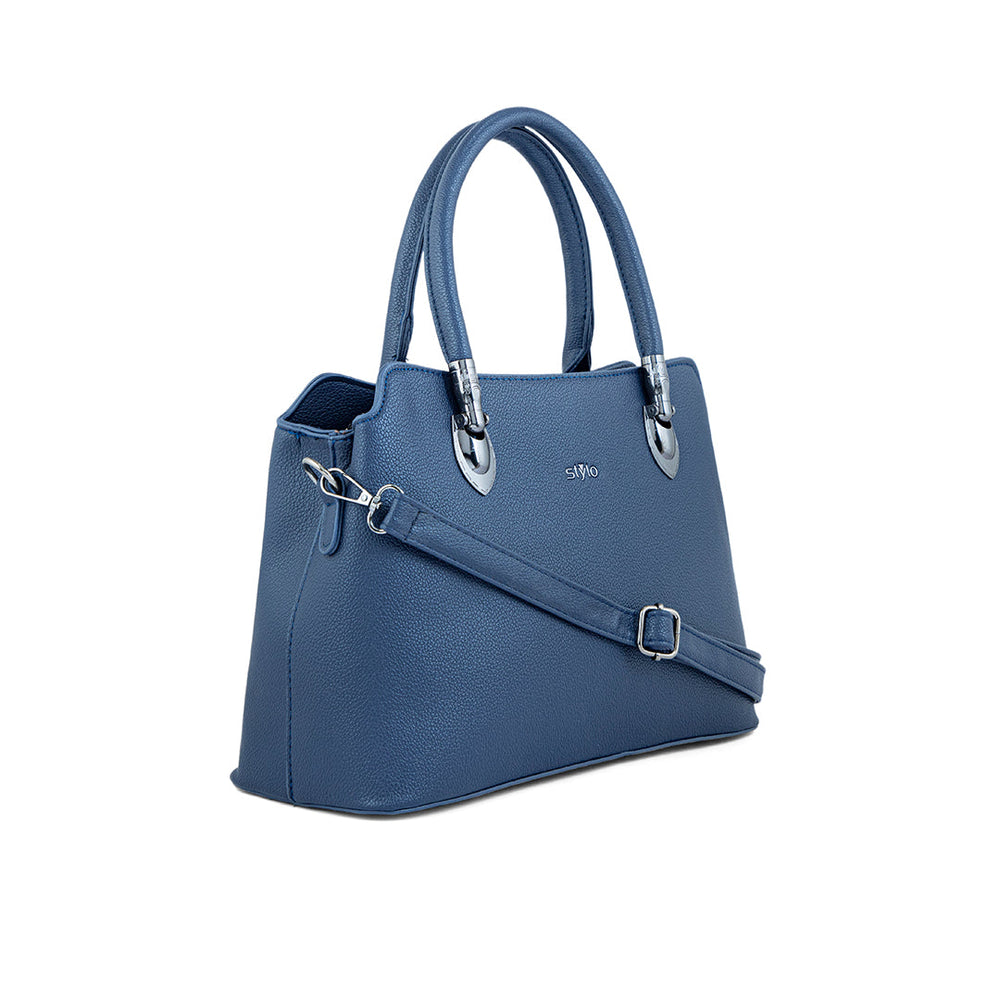 Blue Formal Hand Bag P36234