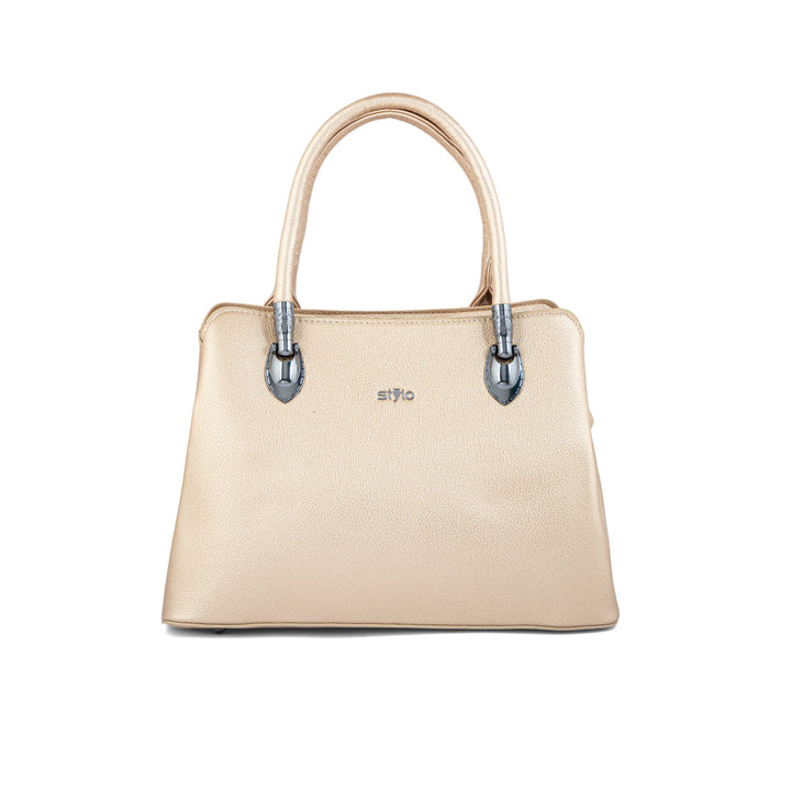 Golden Formal Hand Bag P36234