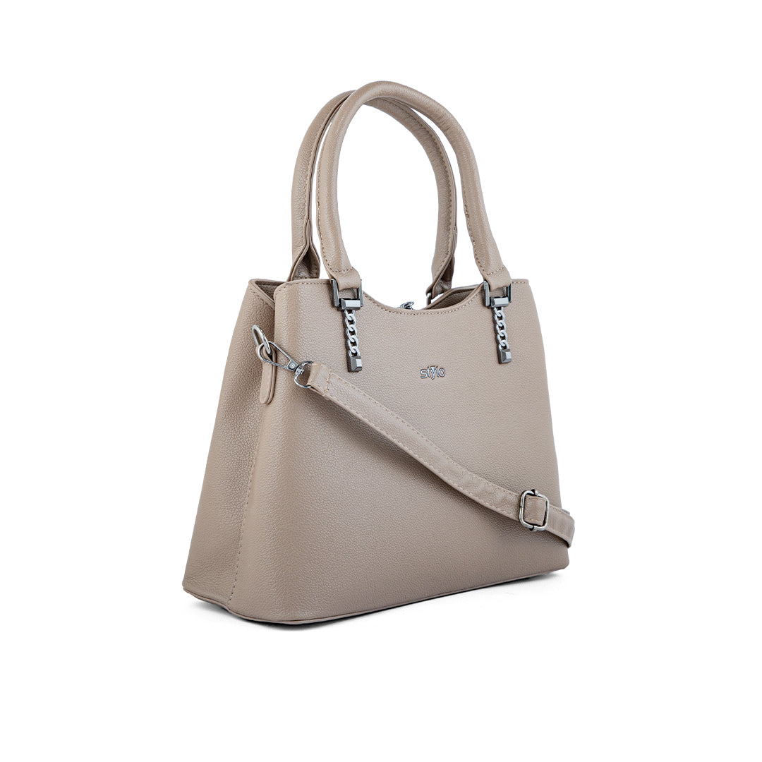Khaki Formal Hand Bag P36239