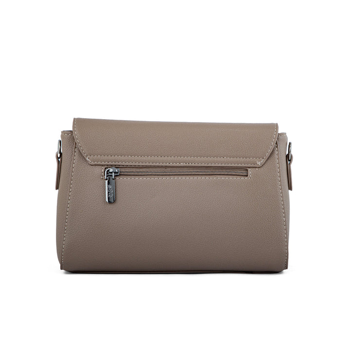 Khaki Women Formal Shoulder Bag P36240