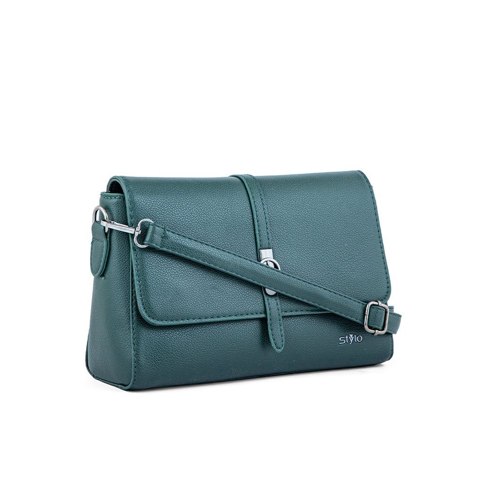 Green Formal Shoulder Bag P36241