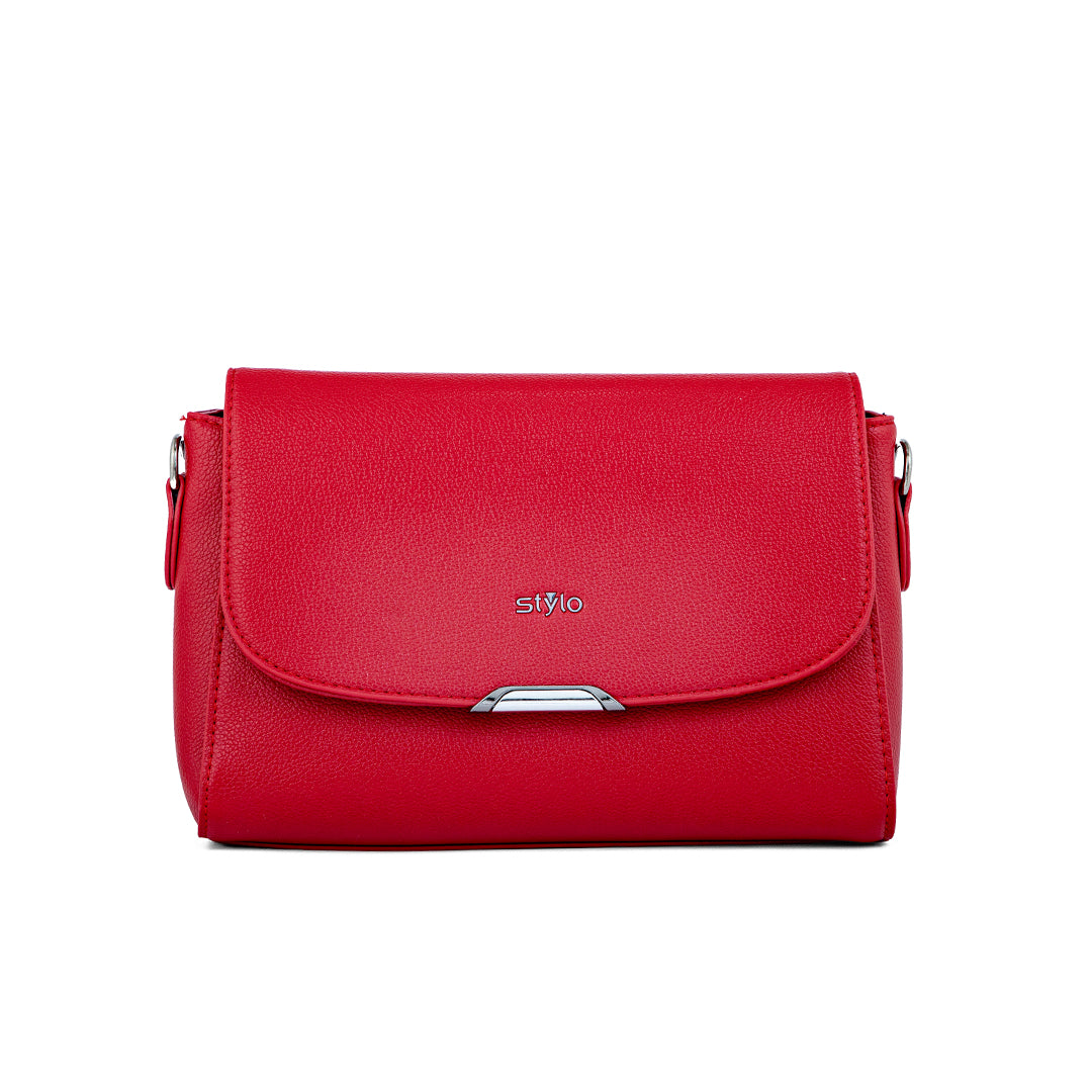 Red Formal Shoulder Bag P36242