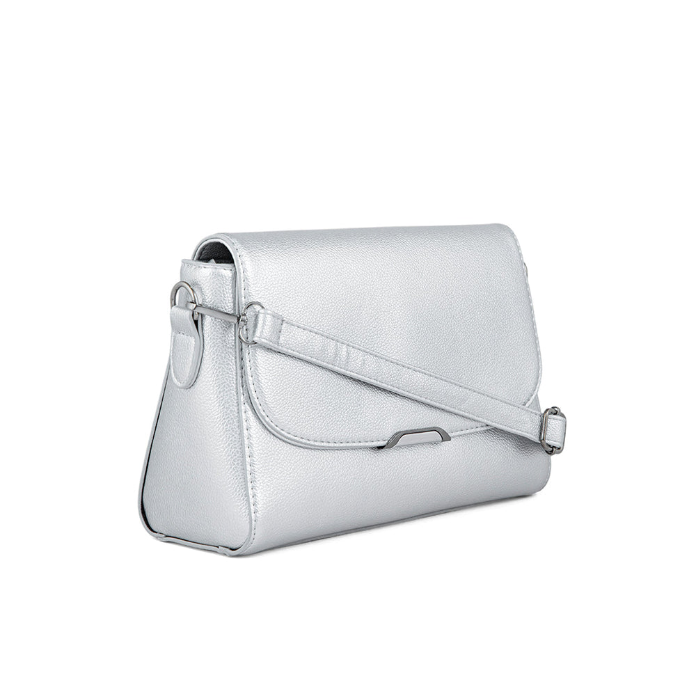 Silver Formal Shoulder Bag P36242