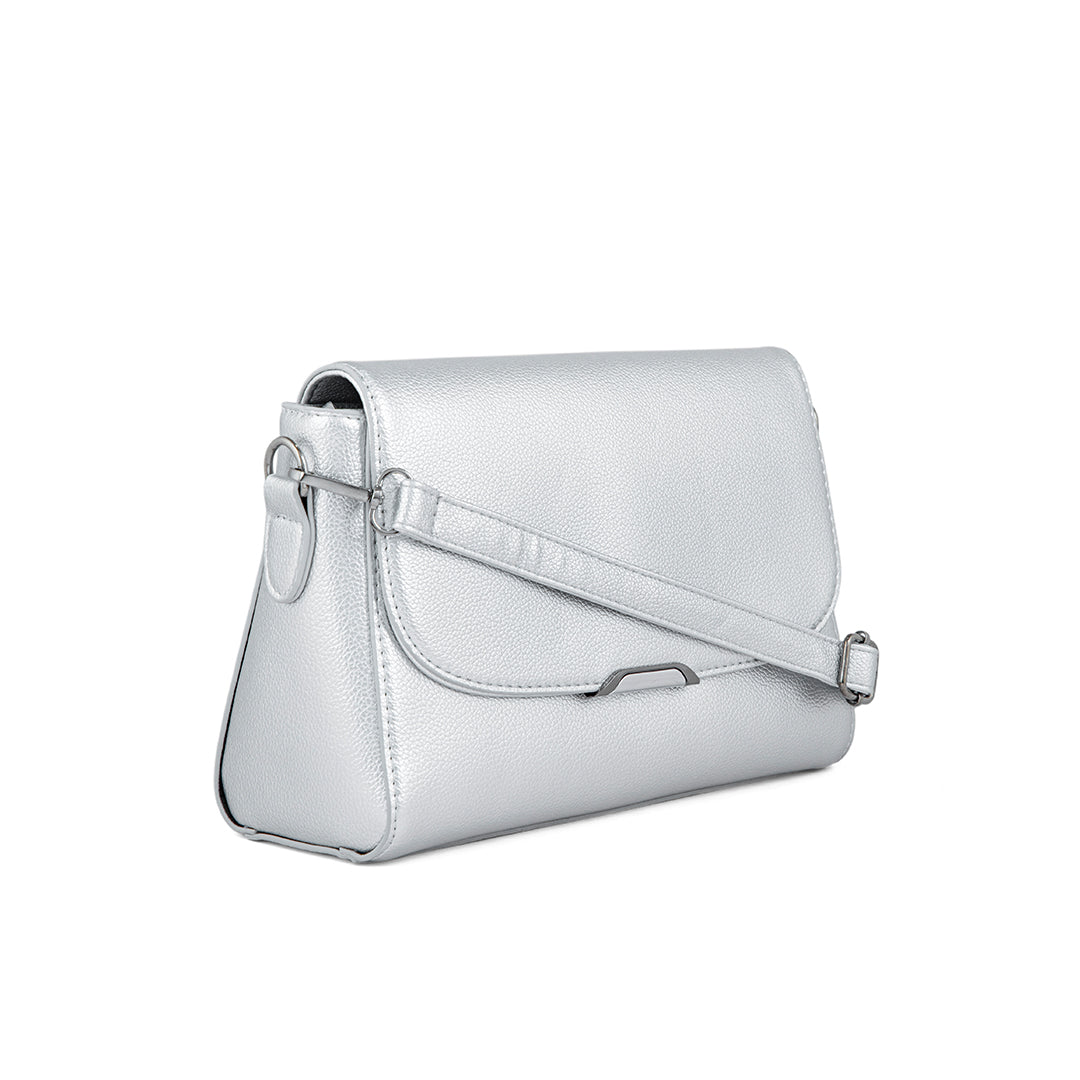 Silver Formal Shoulder Bag P36242