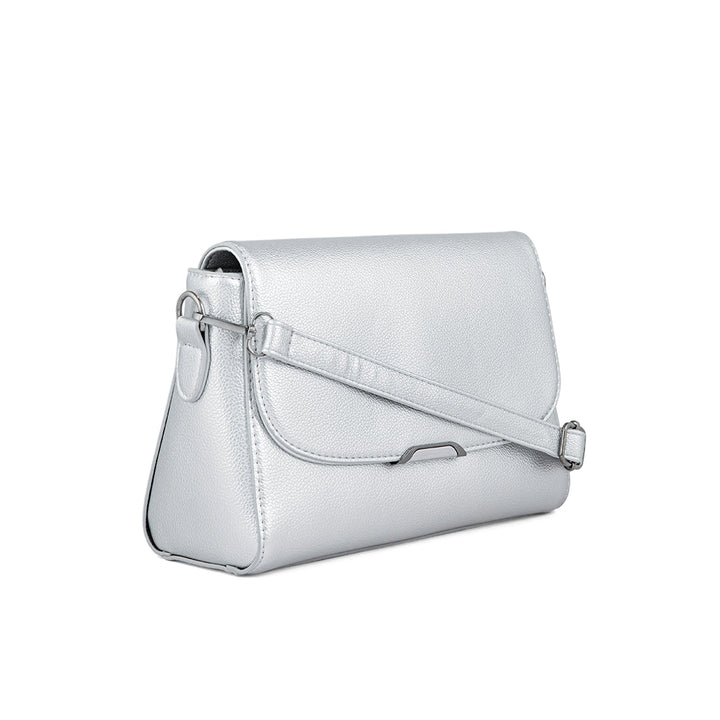 Silver Formal Shoulder Bag P36242