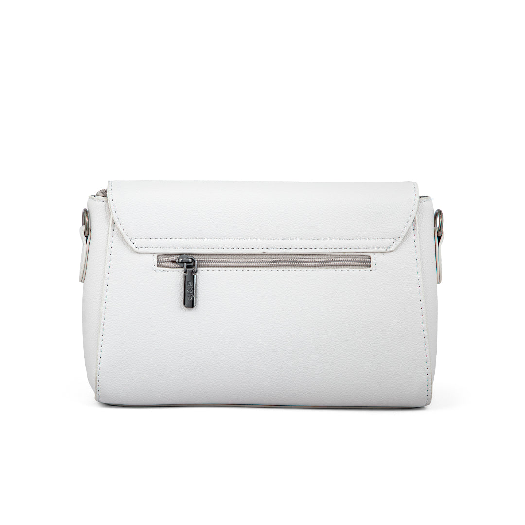 Beige Formal Shoulder Bag For Women P36242