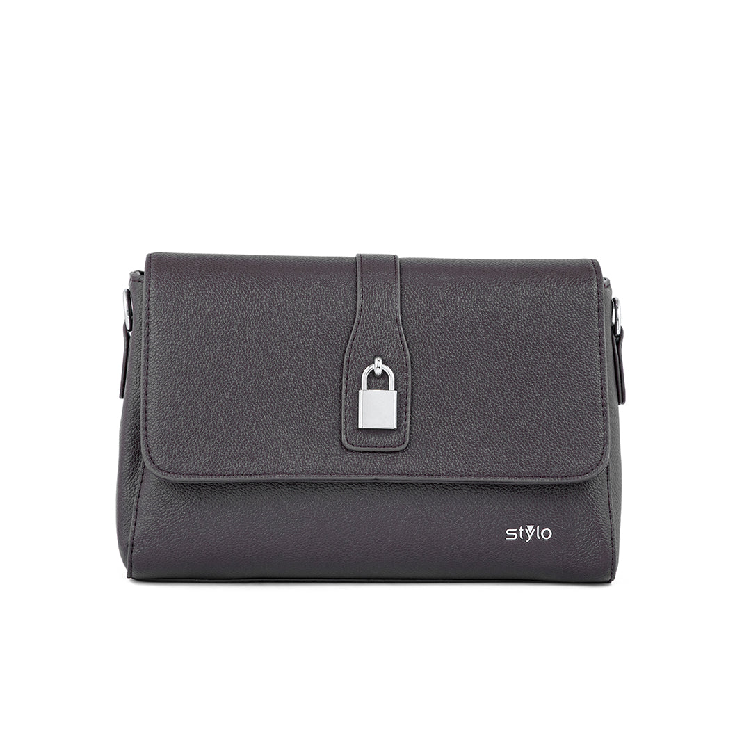 Brown Formal Shoulder Bag P36243