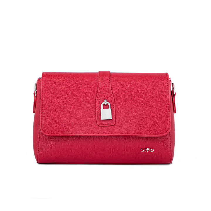 Red Formal Shoulder Bag P36243