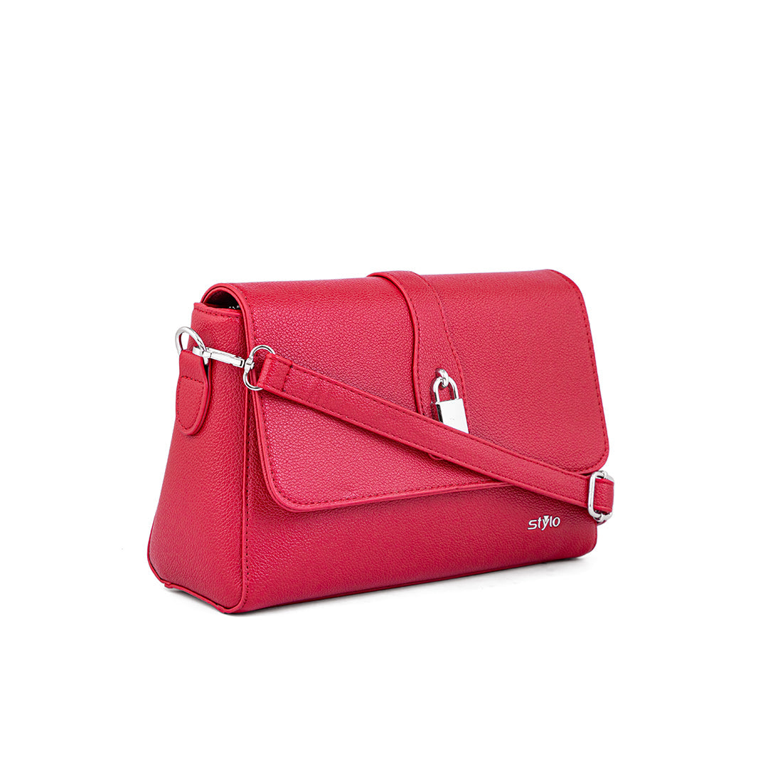 Red Formal Shoulder Bag P36243