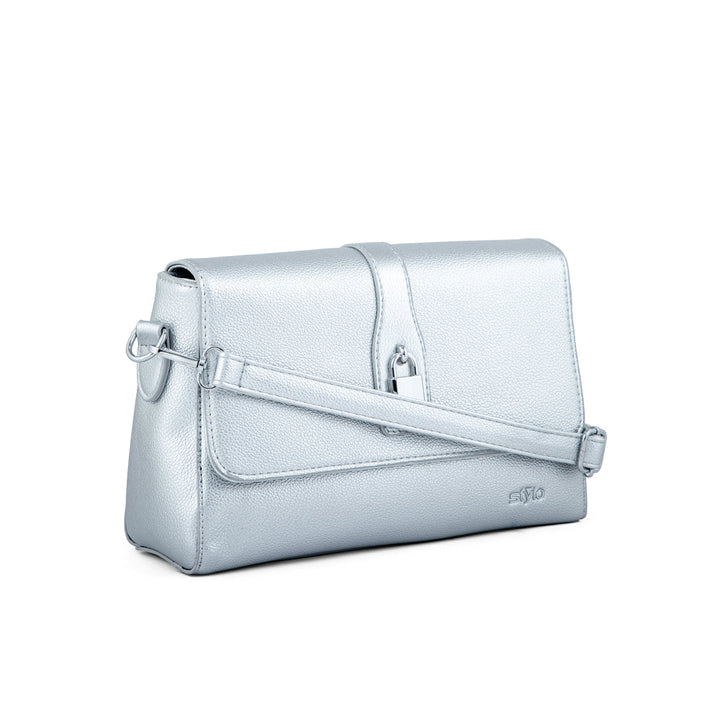 Silver Formal Shoulder Bag P36243