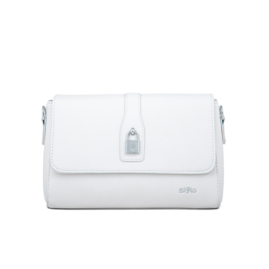 Beige Formal Shoulder Bag P36243