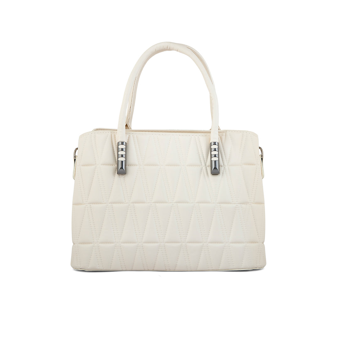 Beige Formal Hand Bag P36245