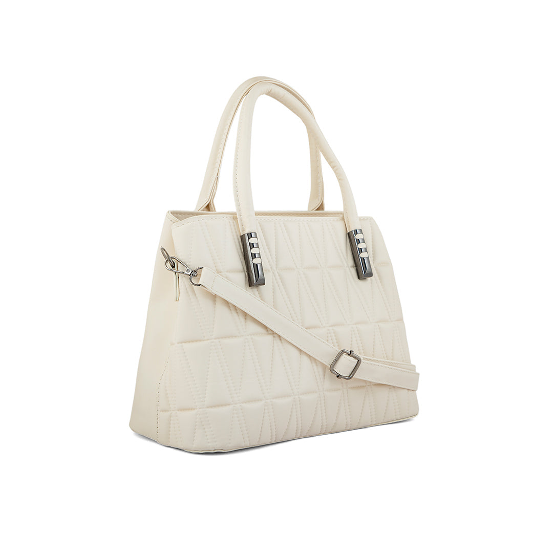 Beige Formal Hand Bag P36245