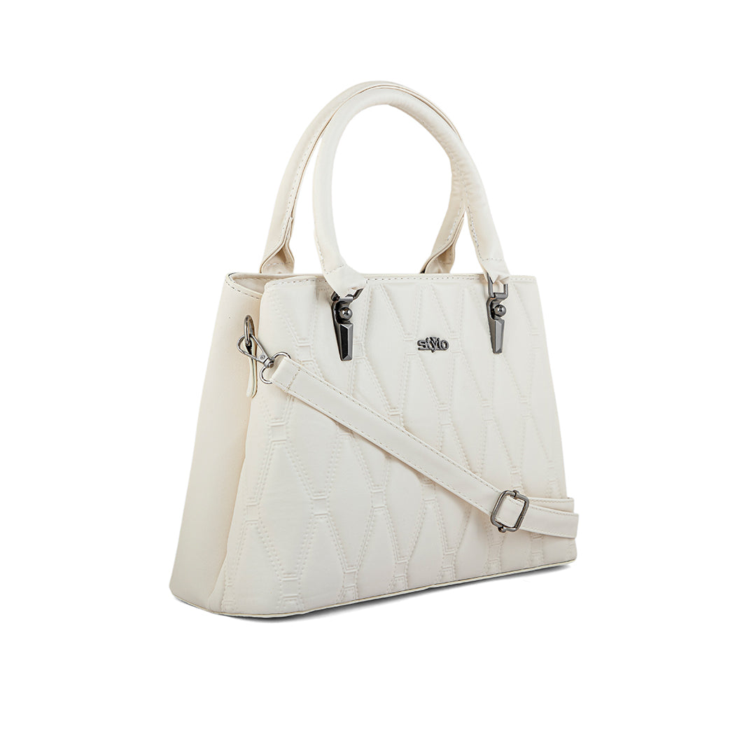Beige Formal Hand Bag P36249