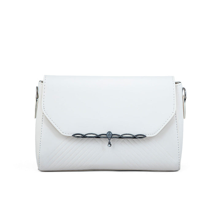 Beige Formal Shoulder Bag P36251