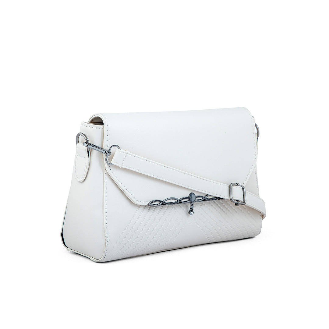 Beige Formal Shoulder Bag P36251