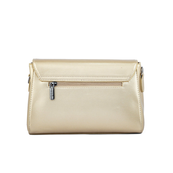 Golden Formal Hand Bag P36252