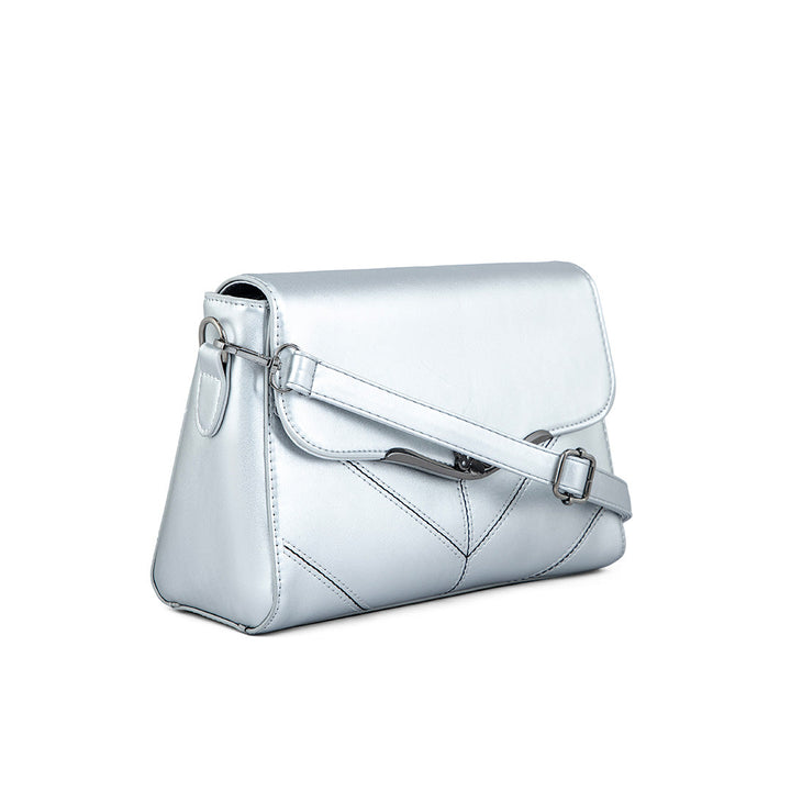 Silver Formal Hand Bag P36252