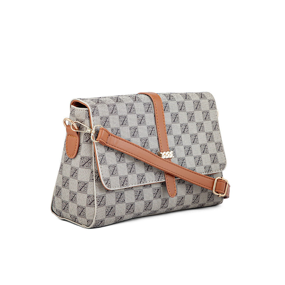 Khaki Formal Hand Bag P36253