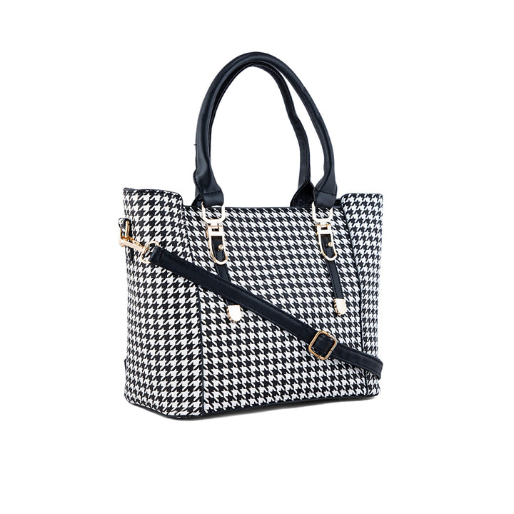 Blkwht Formal Hand Bag P36273