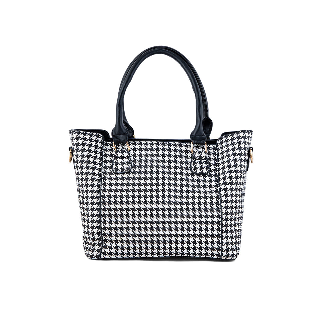 Blkwht Formal Hand Bag P36273